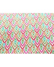 Satén curvas de colores