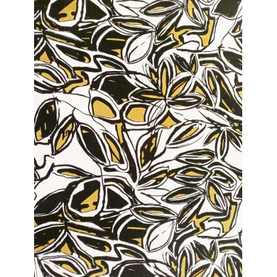 Lli i Viscosa estampada grans fulles