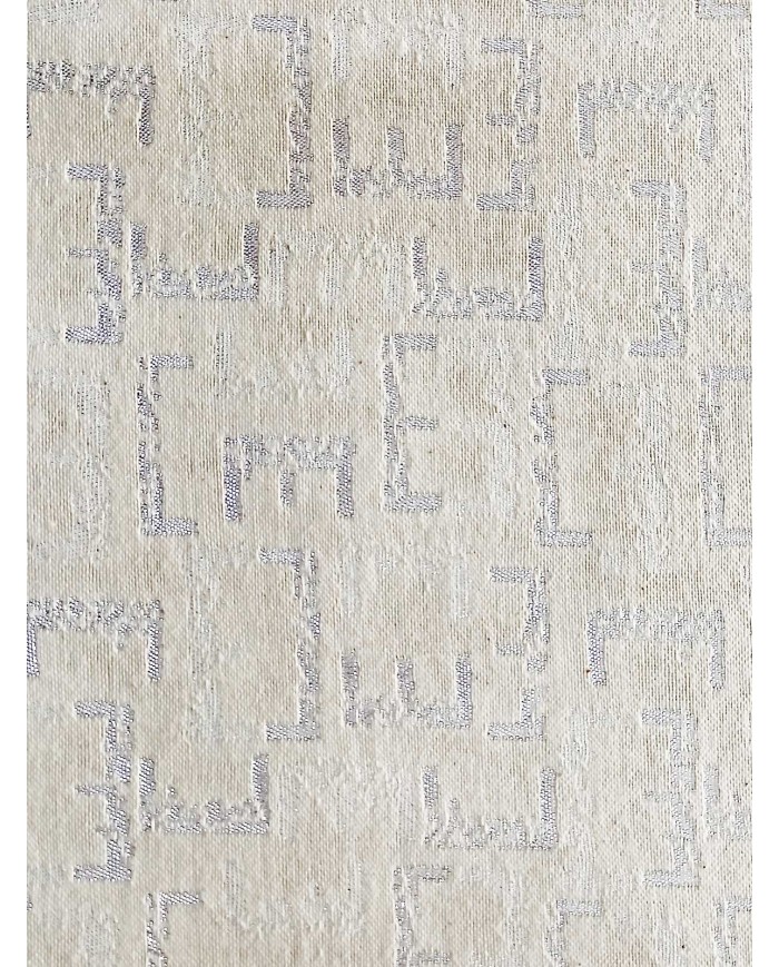 Brocat marfil i plata