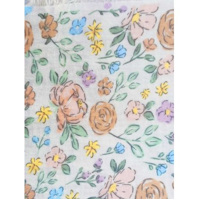 Muselina flors gassa