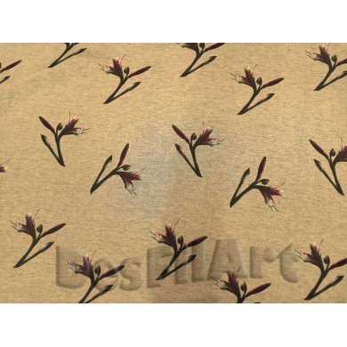 Doble tela punto amarilis