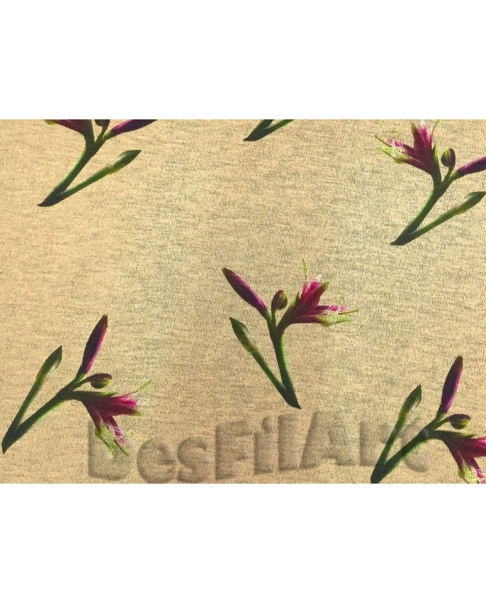 Punt doble tela amaril.lis