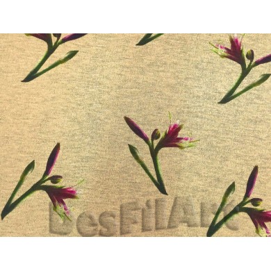 Punt doble tela amaril.lis