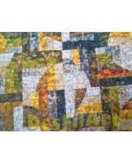 Punt de tricot mescla colors variats