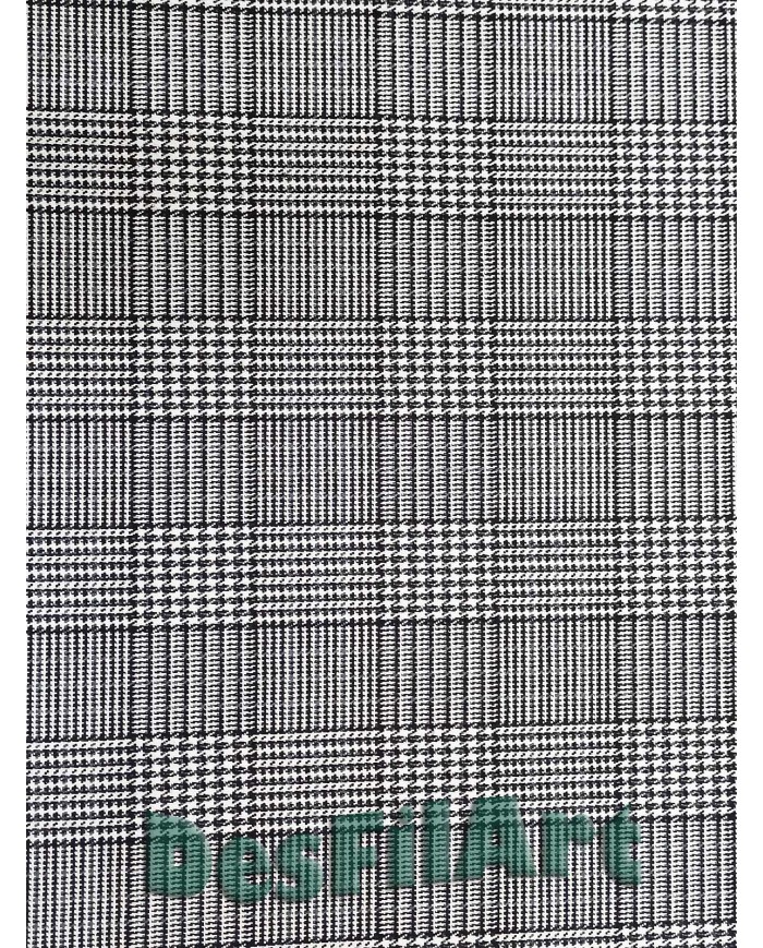 Clásica cuadro pata de gallo