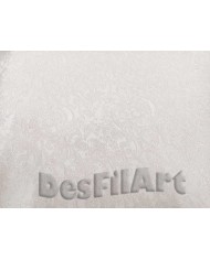 Jacquard caixmir blanca