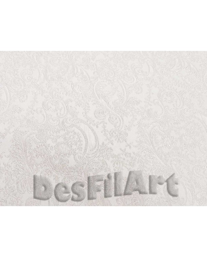 Jacquard caixmir blanca