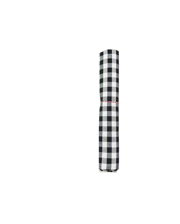 Retall loneta vichy negra