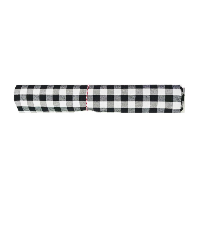 Retall loneta vichy negra