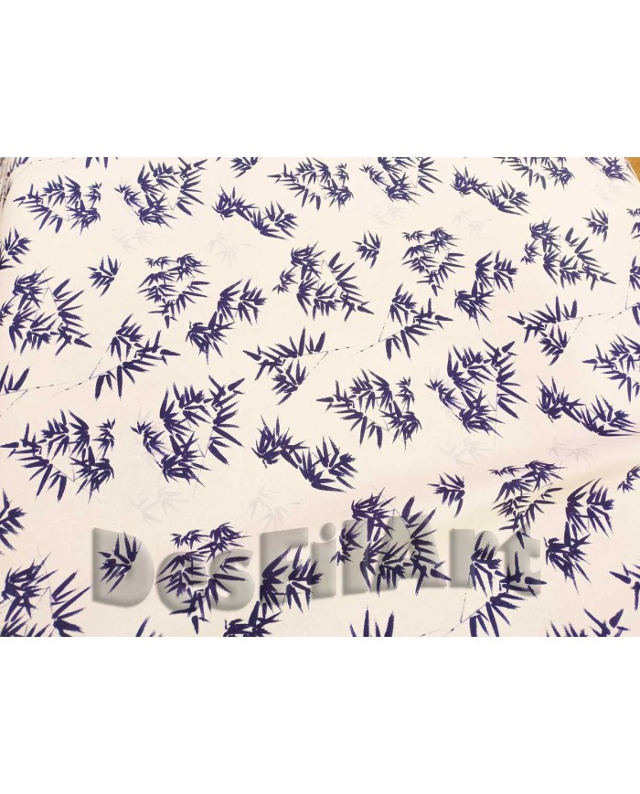 Loneta japonesa hojas de bambú