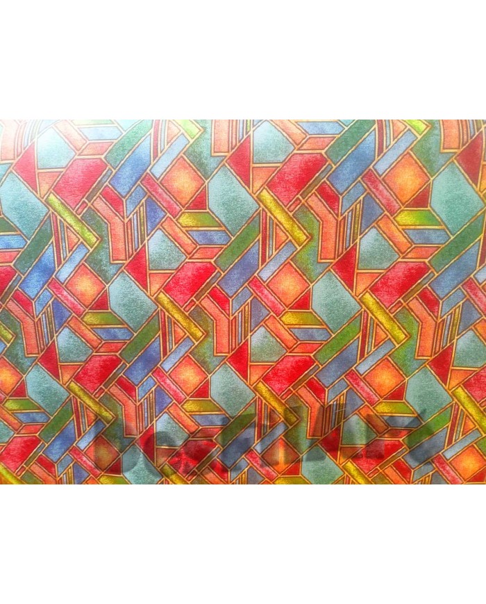 Tela de gobelino mosaic de colors