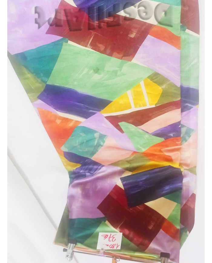 Retall vellut estampat