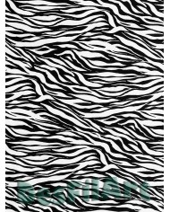 Setinat gran flor beix i negra