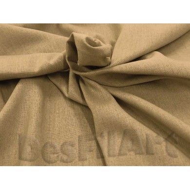 Lino y Viscosa beis natural