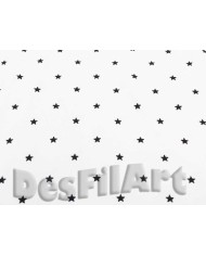 Punto de algodón estrellas