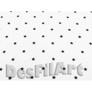 Punto de algodón estrellas