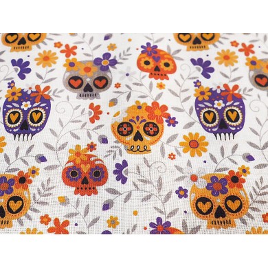 Cotó calaveres mexicanes catrines