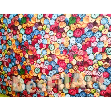 Tela de gobelino botons