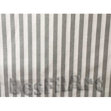 Loneta  lineal grisa