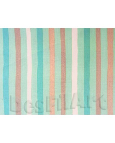 Algodón fondo verde lineal Algodón fondo verde lineal