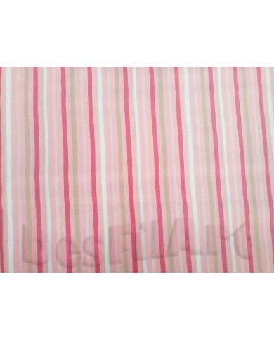 Algodón fondo rosa lineal Algodón fondo rosa lineal