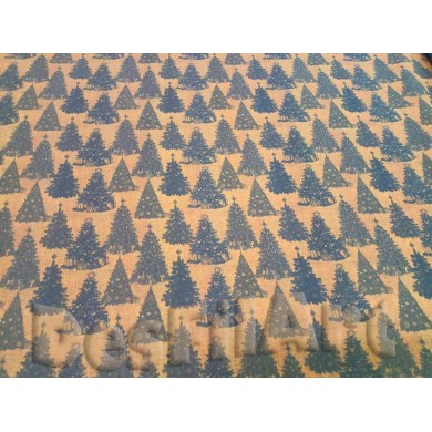 Algodón de Navidad abetos