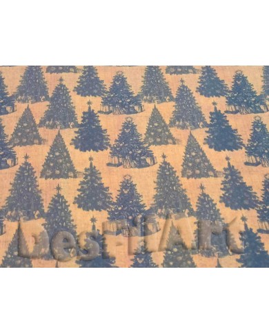 Algodón de Navidad abetos Algodón de Navidad abetos
