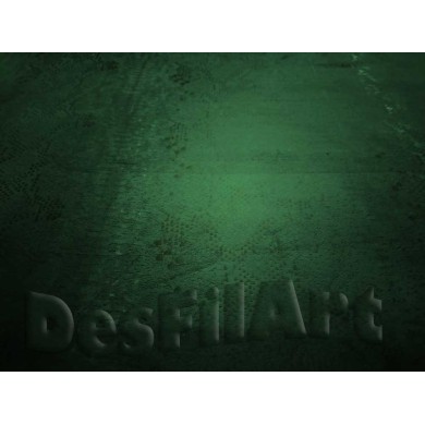 Antelina estampada verda