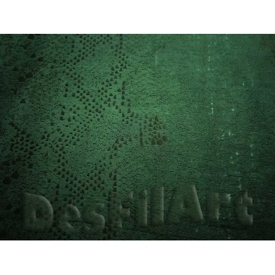 Antelina estampada verda