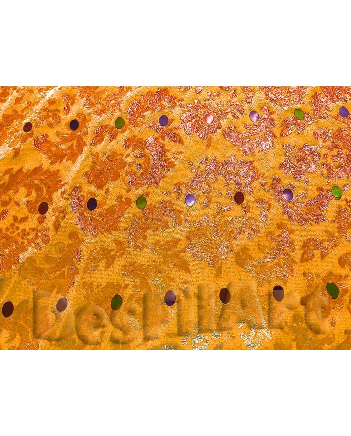 Vellut martelé estampat