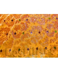 Vellut martelé estampat