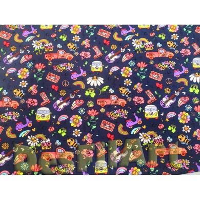 Punto de algodón hippie