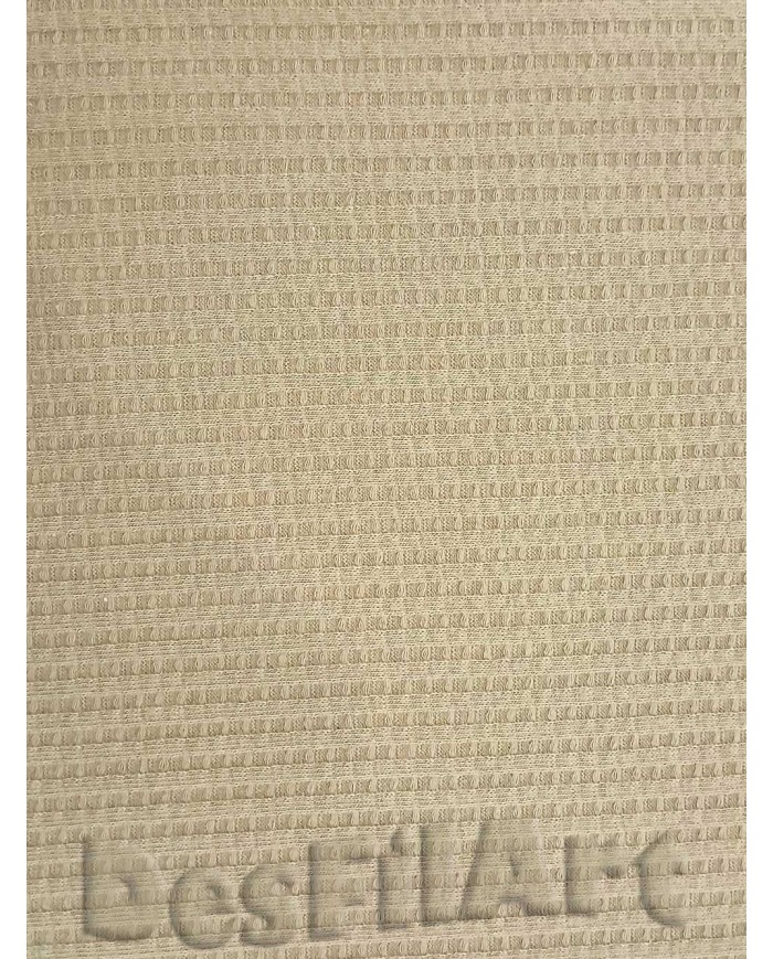 Tela de tovallola gofre petit beix