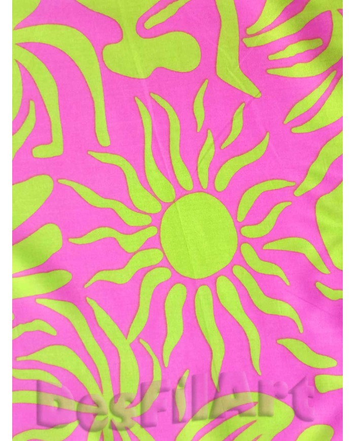 Viscosa estampada festuc fons fucsia