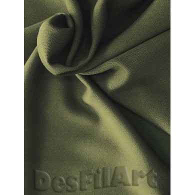 Viscosa gabardina elàstica caqui