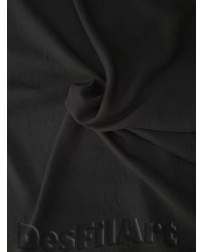 Viscosa i poliamida negra