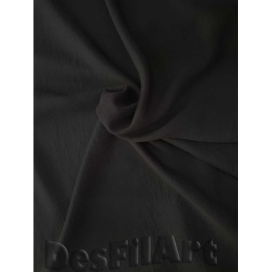 Viscosa i poliamida negra