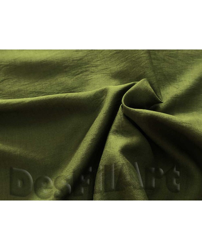 Viscosa y poliamida caqui