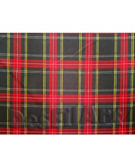 Quadre escocès fons negre
