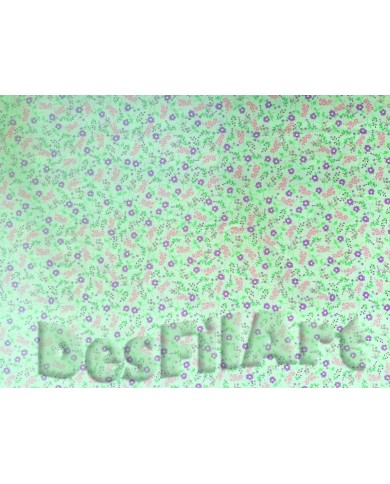 Algodón pequeña flor morada Algodón pequeña flor morada