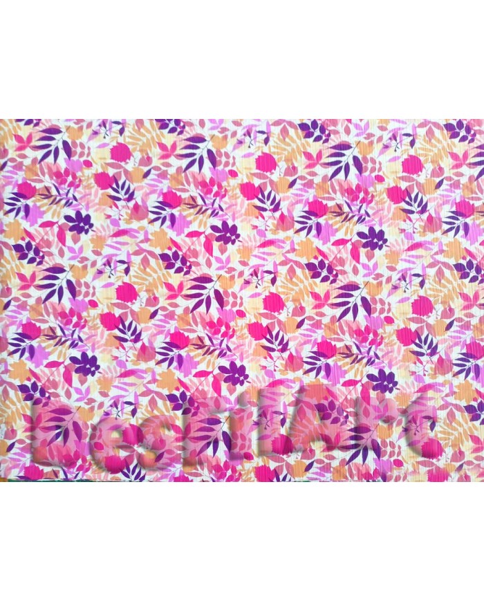 Polièster flor lila