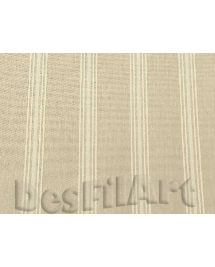 Tovalles de loneta culla línia brodada blanca