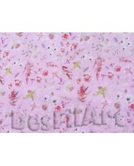 Algodón flores y ramas