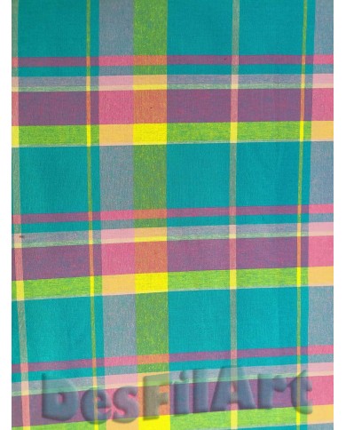 Algodón cuadro verde Algodón cuadro verde