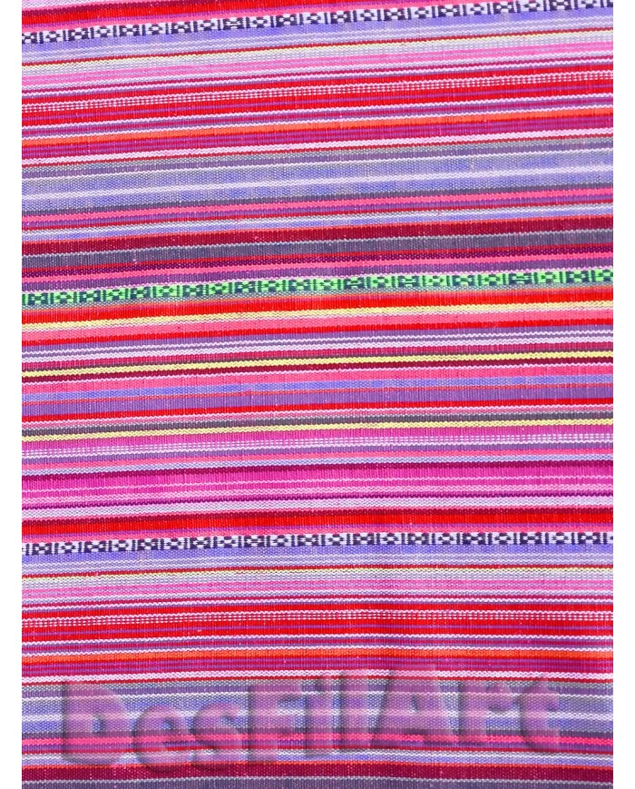 Manta Alpujarra rosa