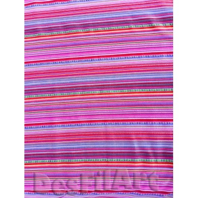 Manta Alpujarra rosa