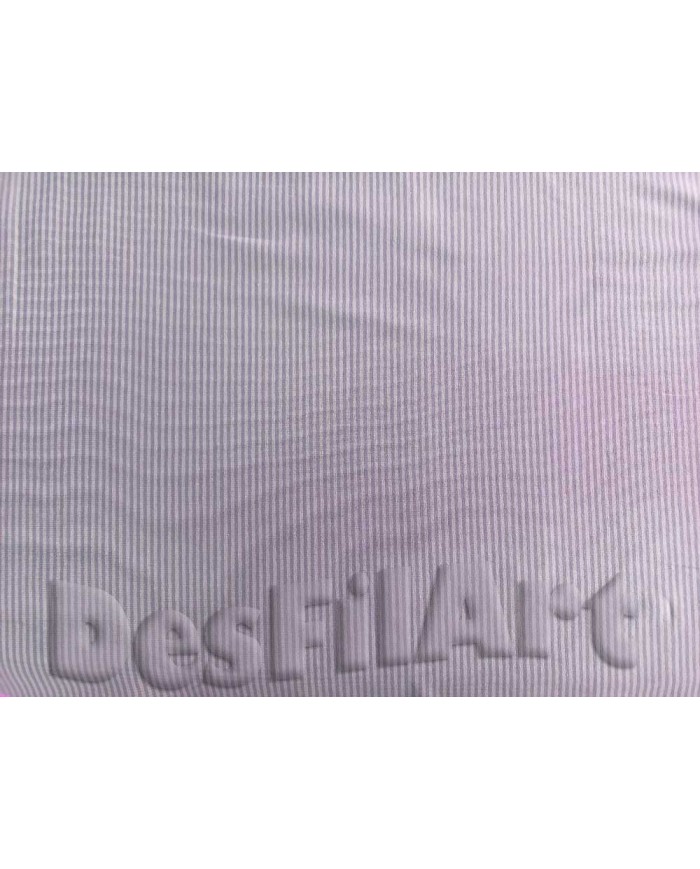 Punto de algodón lineal morado