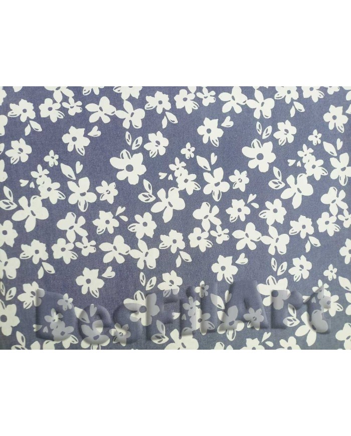 Texà estampat flor blanca