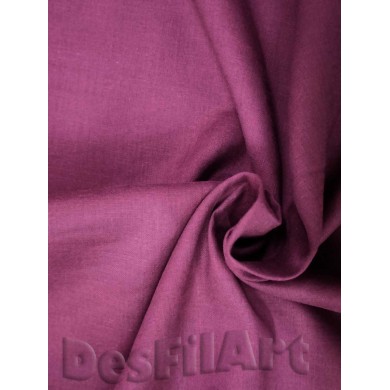 Batista de algodón morada