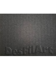 Lino y viscosa hojas azul marino